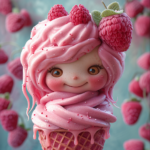 Raspberry On a Cone!